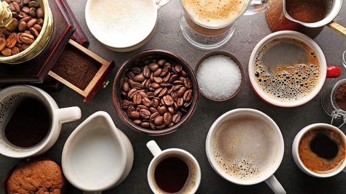 Có rất nhiều loại, nguồn gốc, các cách pha cà phê